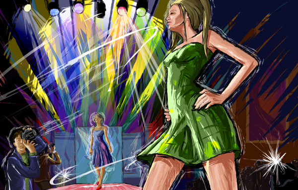 Показ модной одежды