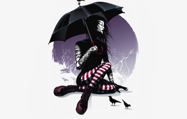 Готичная девушка