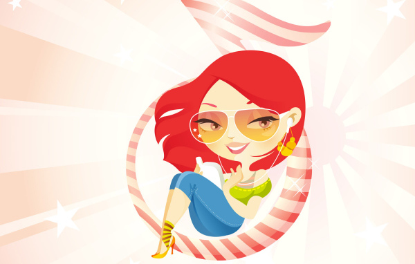 Милая девочка