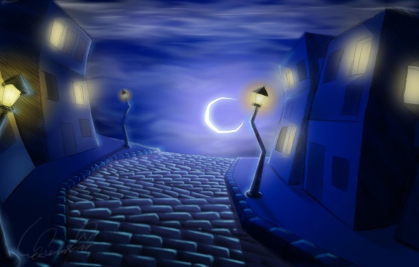 Ночь в городе