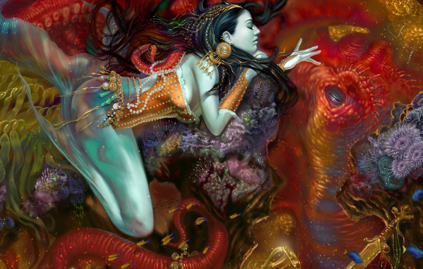 Сказочная русалка