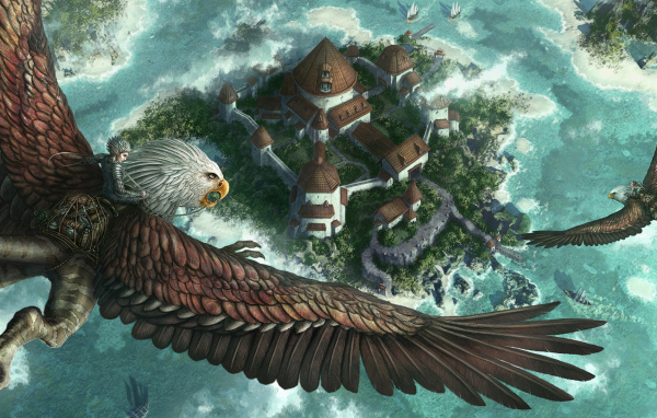 Полет над замком