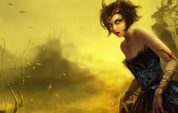 Девушка адских кровей