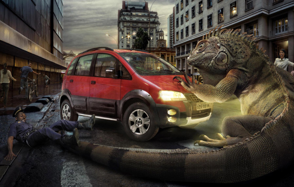 Городская рептилия