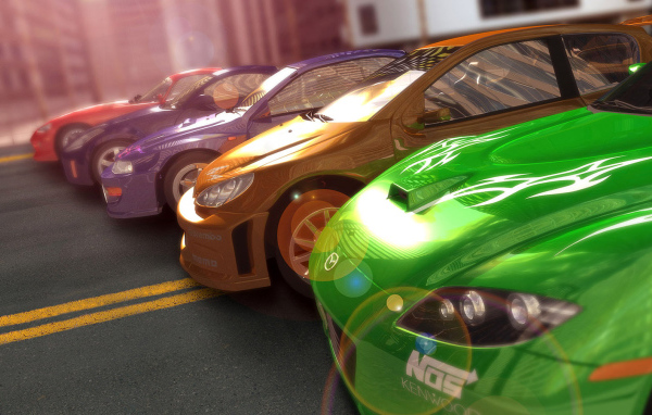 Авто на старте