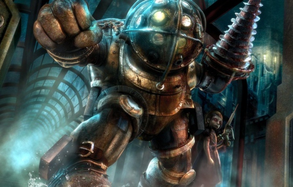 Монстр из игры Биошок