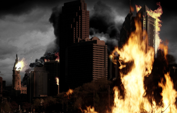 Атака на город