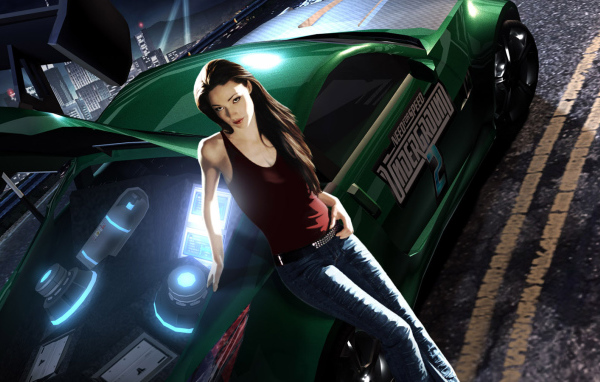 NFS Underground 2 Красивая девушка