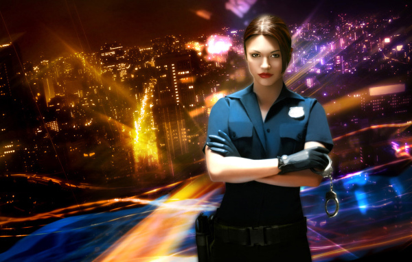 Девченка из NFS