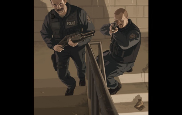 Полиция из игры gta 4