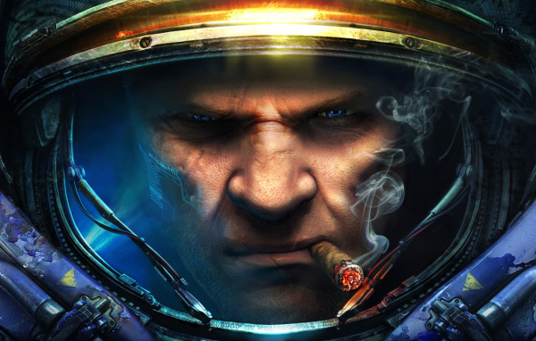 Лицо Star Craft 2
