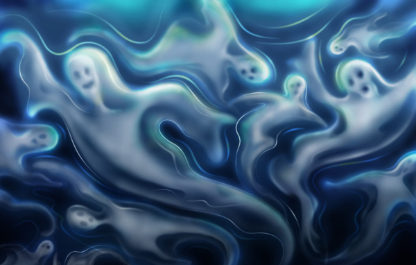 Призраки на Хэллоуин