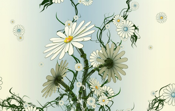 Хорошие белые цветы