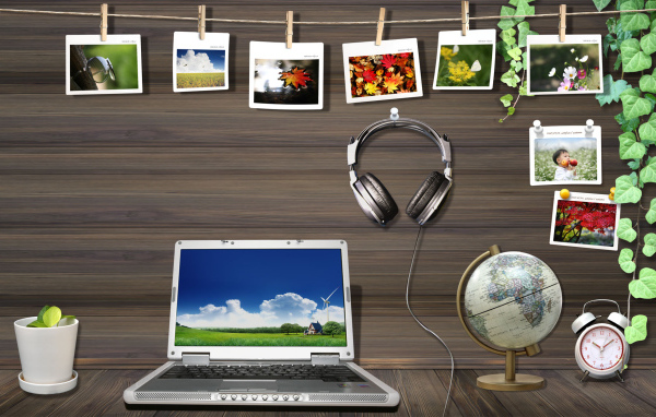 Коллаж рабочего стола