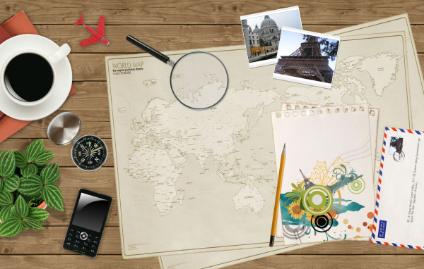 Рабочий стол путешественника