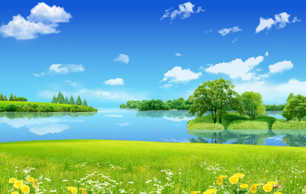 Весенний пейзаж