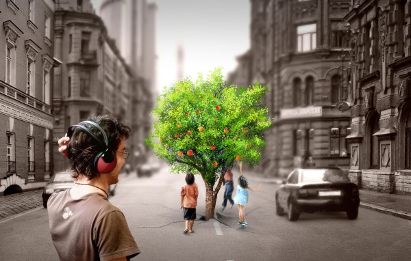 Дерево из сказки