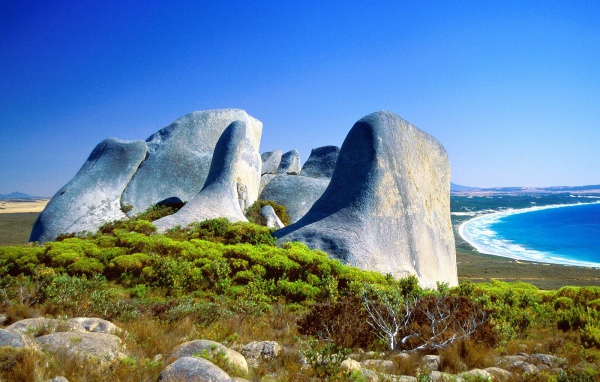 Разрушенный Гранит / Берег Cheynes / Австралия