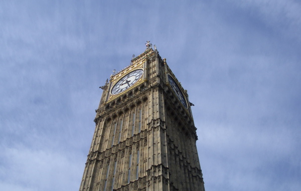 Башня Big Ban в Лондоне