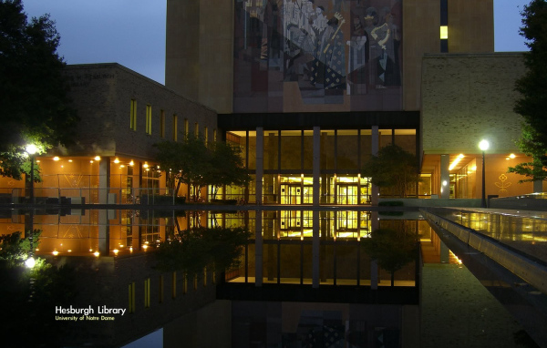 Библиотека Hesburgh Париж