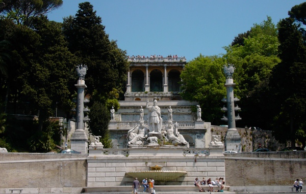 Terrazza del Pinicio - Скульптуры Италии