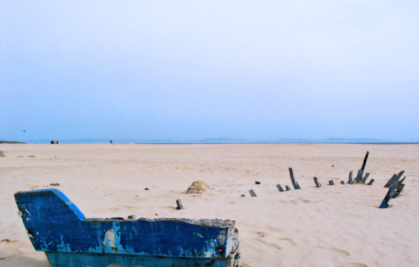 Лодка на Испанском побережье