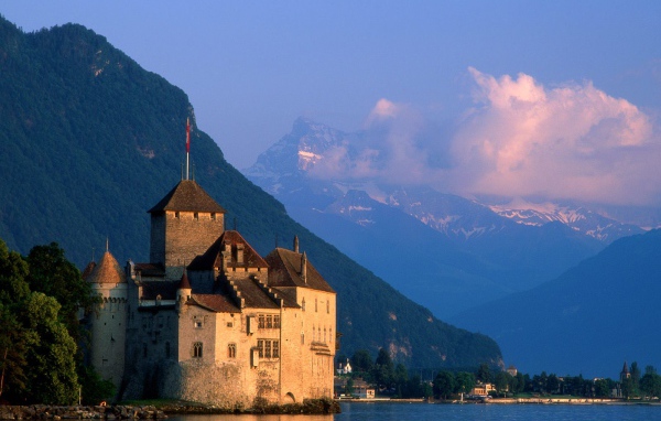 Замок de Chillon, Монтре