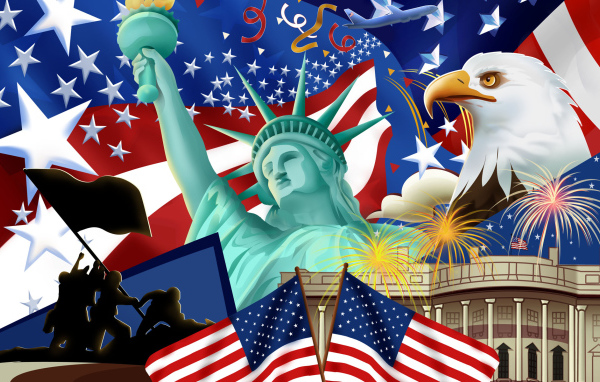 Американский флаг США