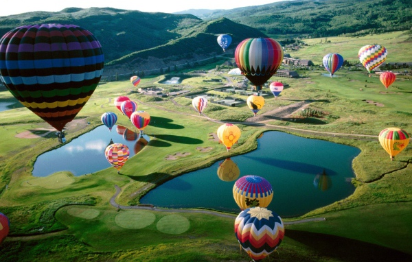 Фестиваль воздушного шара США