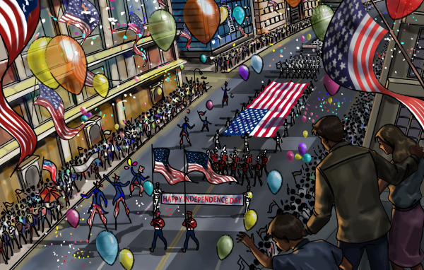День независимости, США