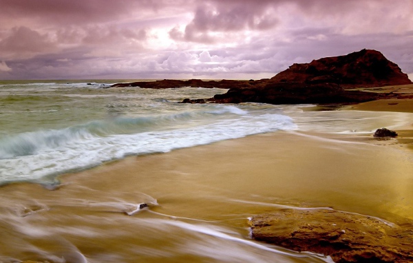 Закат на Лагуне / Берег Лагуны / Калифорния / США