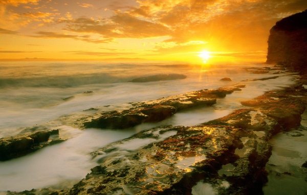 Красивый вид на море  / Сан Педро / Калифорния / США