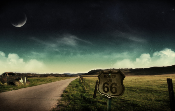 Маршрут Дорога 66, США