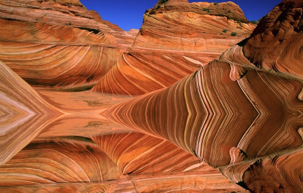 Циркулирующий Песчаник / Каньон Paria / Аризона / США