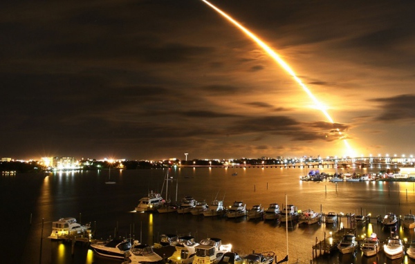 Запуск ракеты