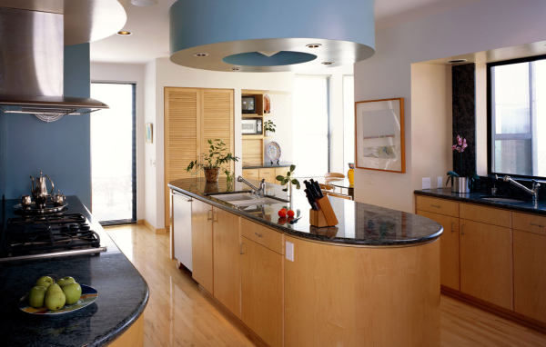 Красивый дизайн современной кухни