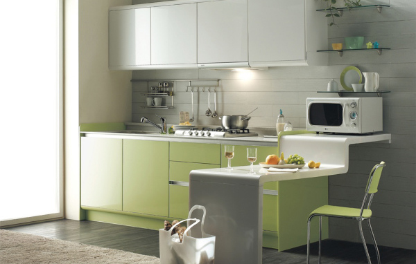 Интерьер кухонь