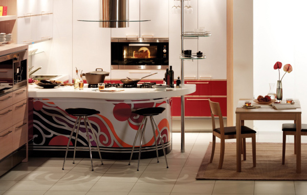 Модный дизайн интерьера кухни