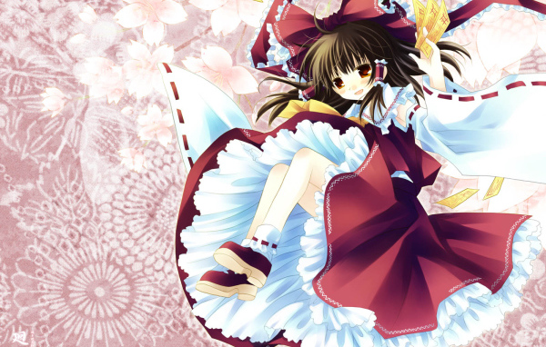 Девушка в платье