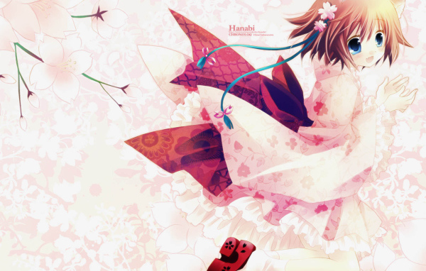 Аниме Девочка с ленточкой