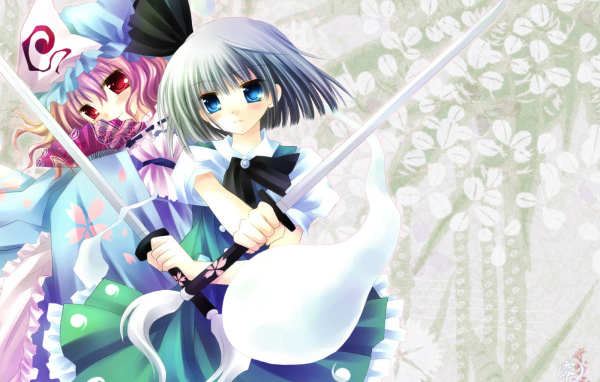 Аниме Девочка с мечами