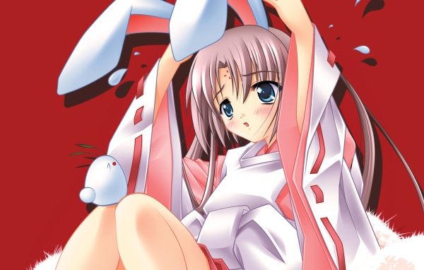 Девушка кролик