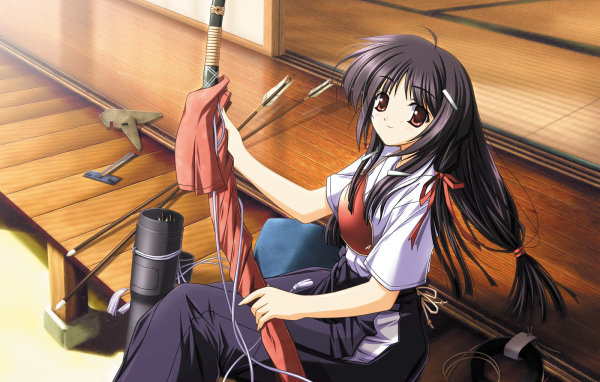 Девушка с мечом