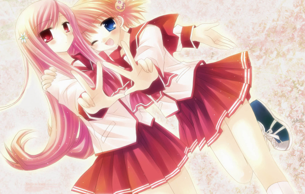 Девочки подружки