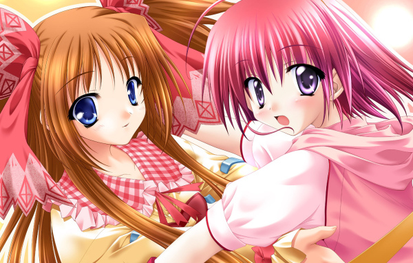 Розовые девочки