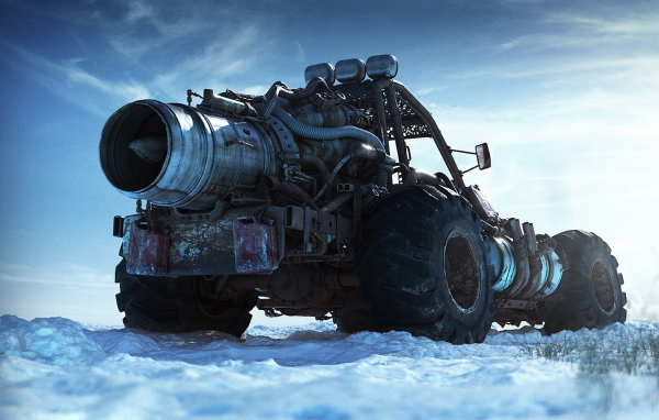 Постапокалиптический автомобиль