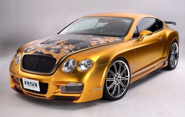 Золотой Bentley