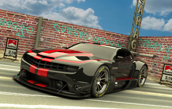 Черный Камаро