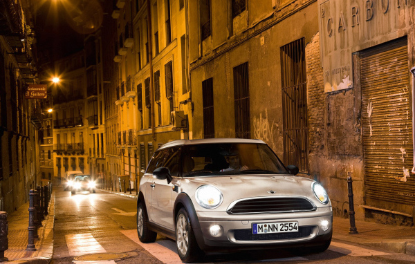 Mini Cooper  в городе