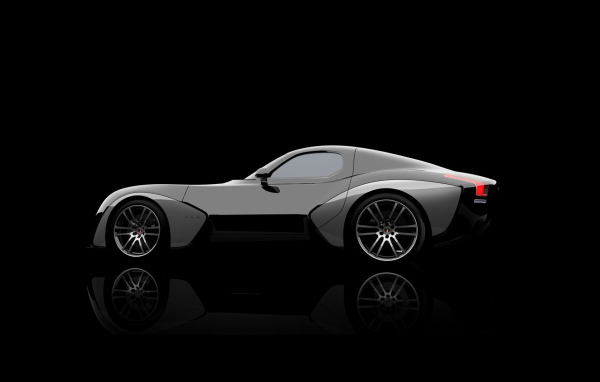 Аэродинамичный авто